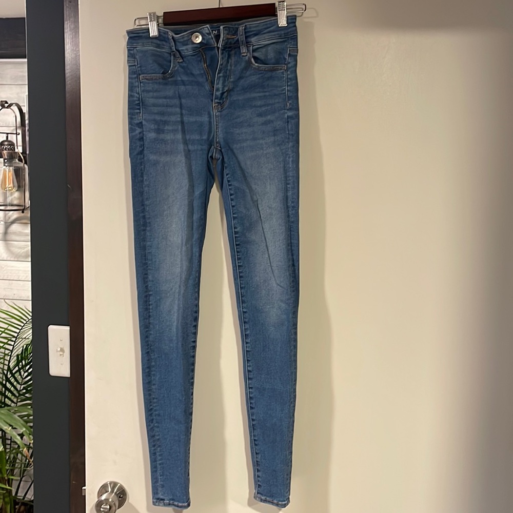 American Eagle denim skinny jeans